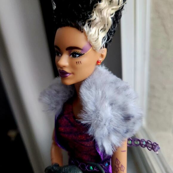 Custom Halloween doll Frankenstein bride style - Picture 10 of 10